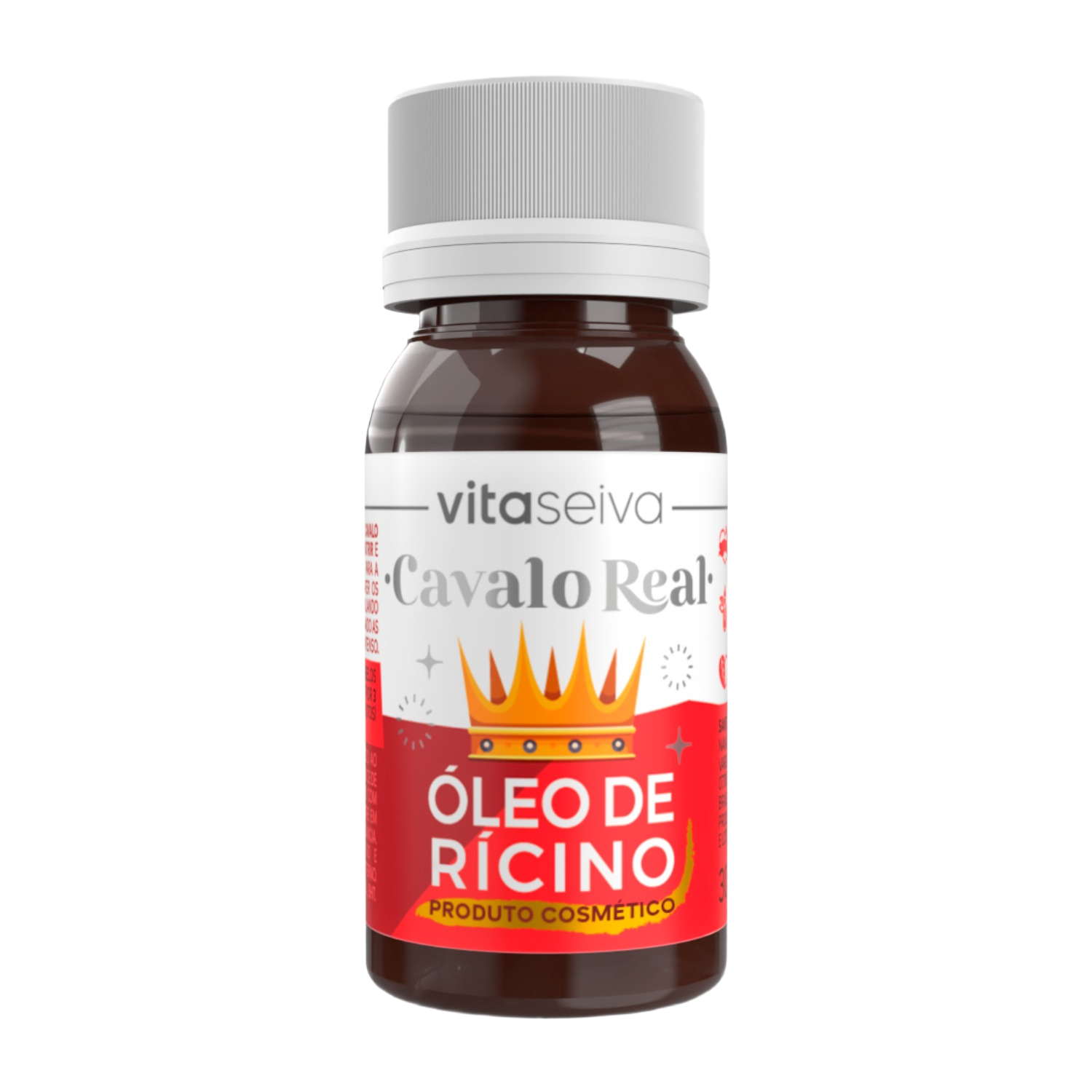 Óleo Capilar Rícino Cavalo Real Vita Seiva 30ml