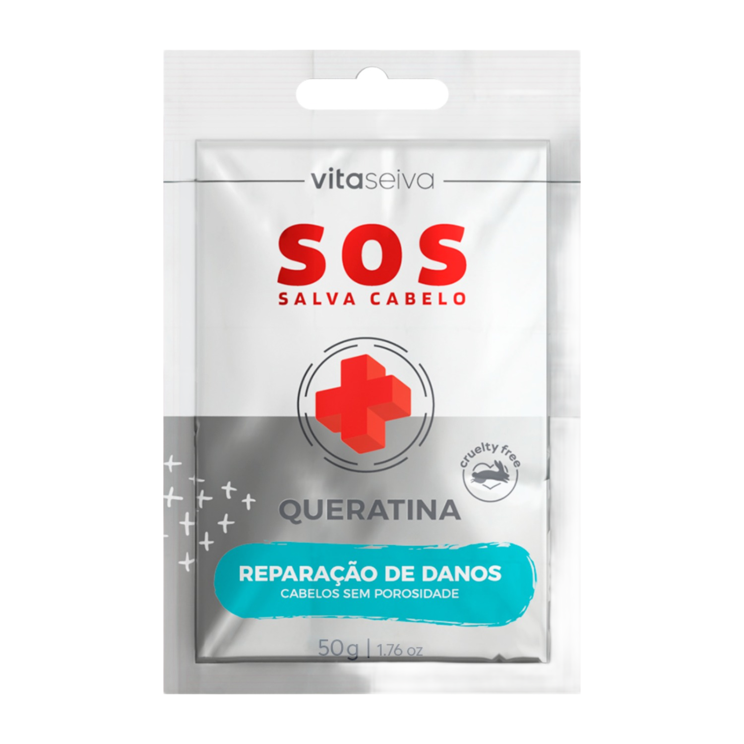 Sachê Queratina SOS Salva Cabelo Vita Seiva 50g
