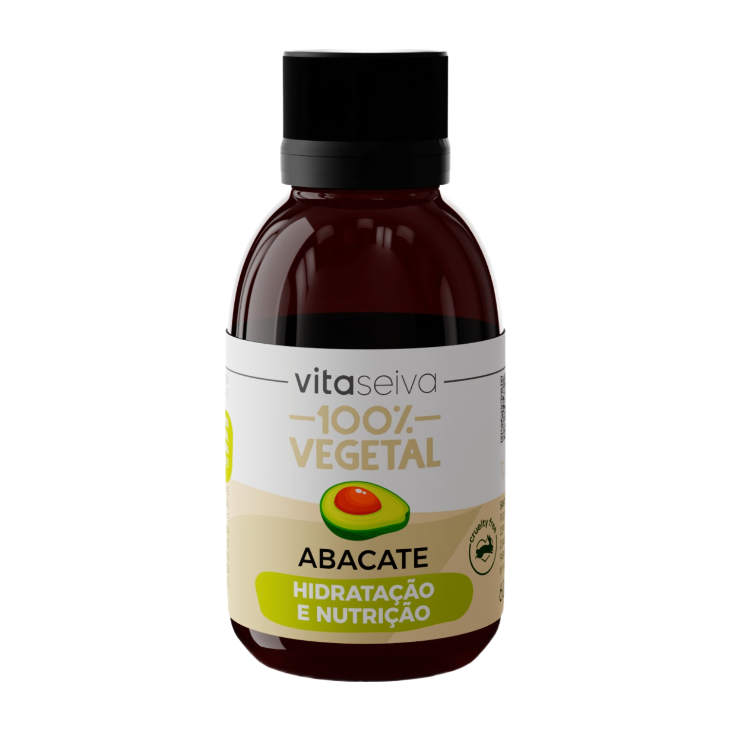 Óleo Capilar Abacate 100% Vegetal Vita Seiva 60ml