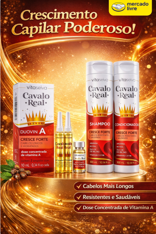 Kit Bomba Cavalo Real