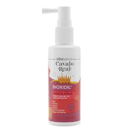 Tonico Antiqueda Bioxidil Cavalo Real Cond Vs 60Ml