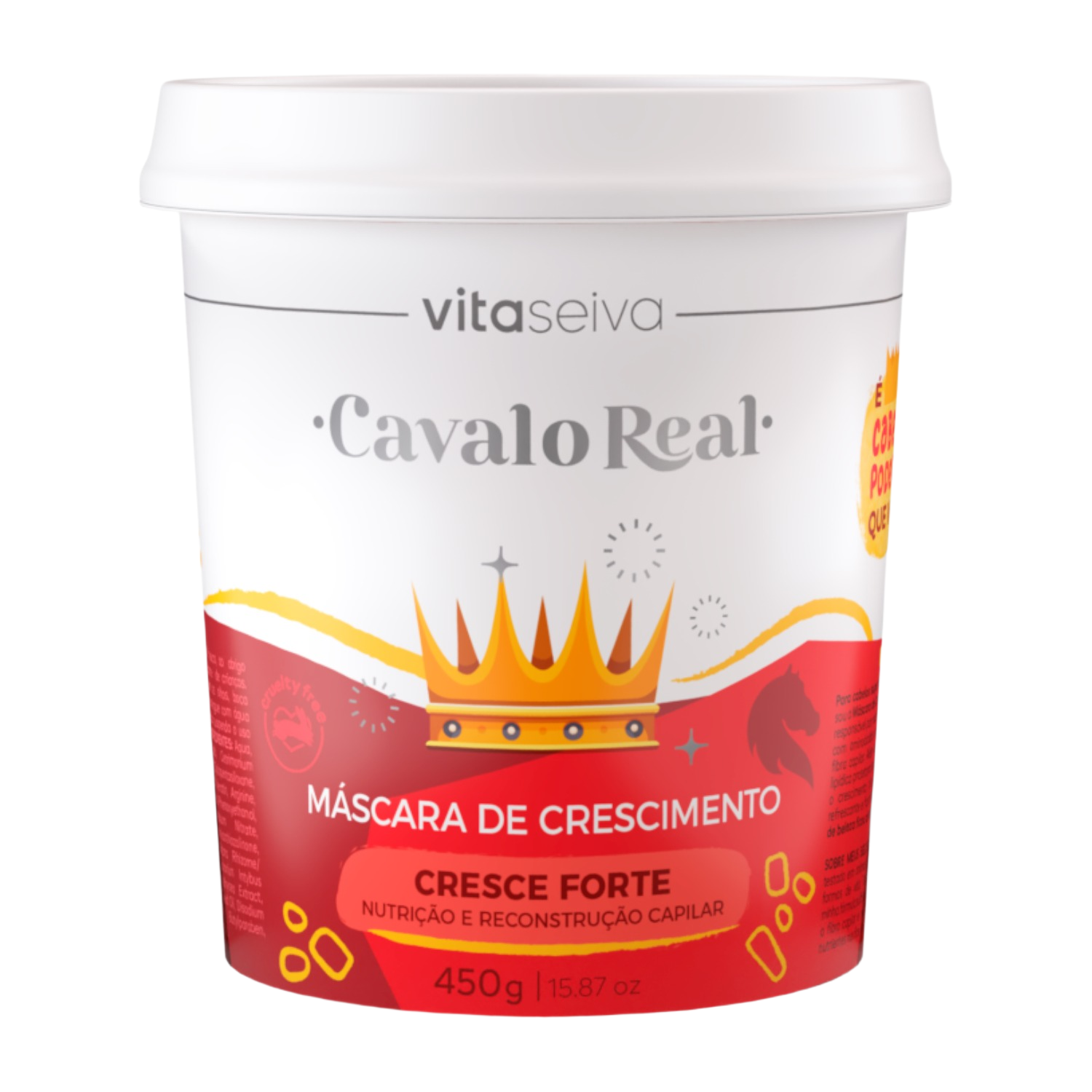 Máscara Capilar Cavalo Real Vita Seiva 450g