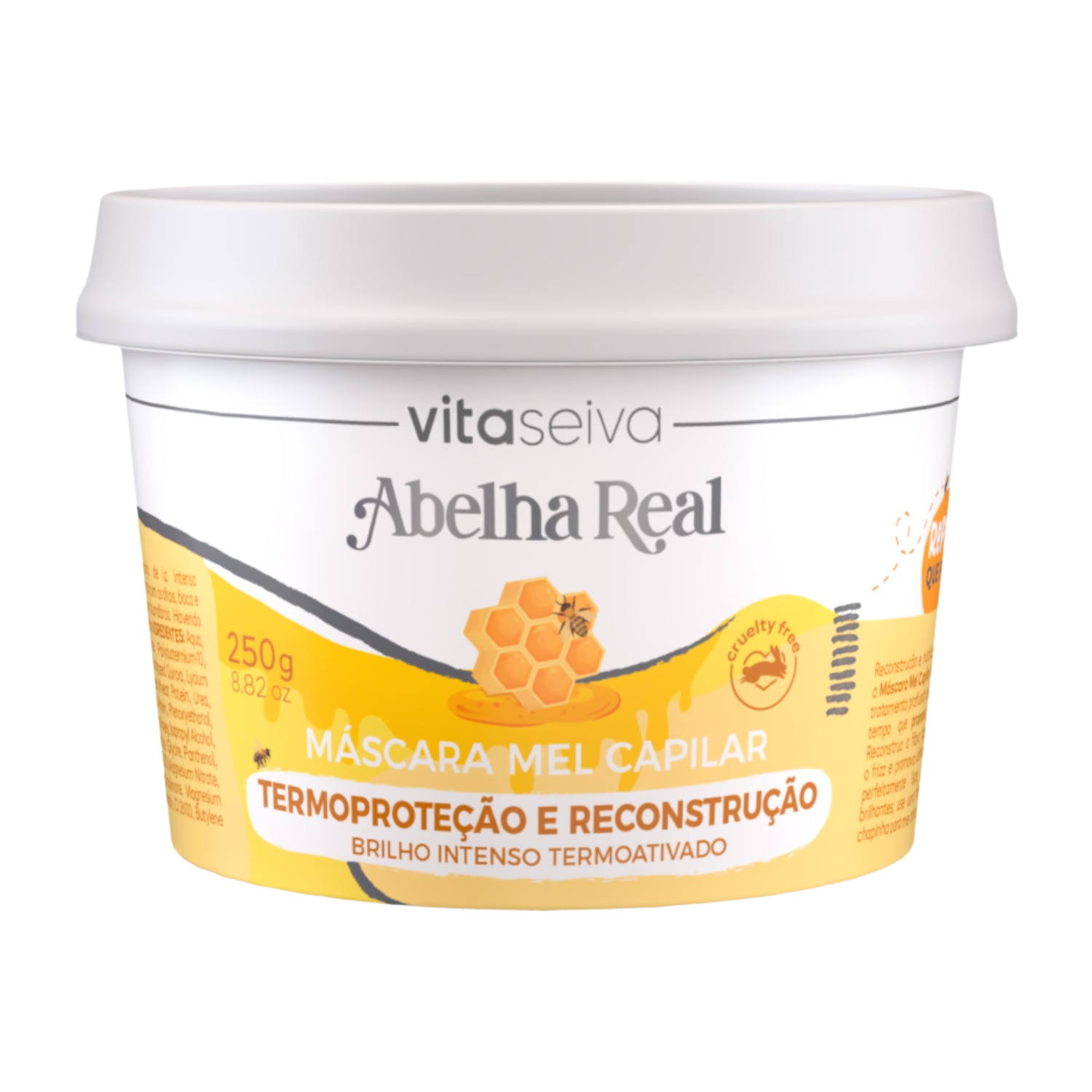 Máscara Capilar Mel Abelha Real Vita Seiva 250g