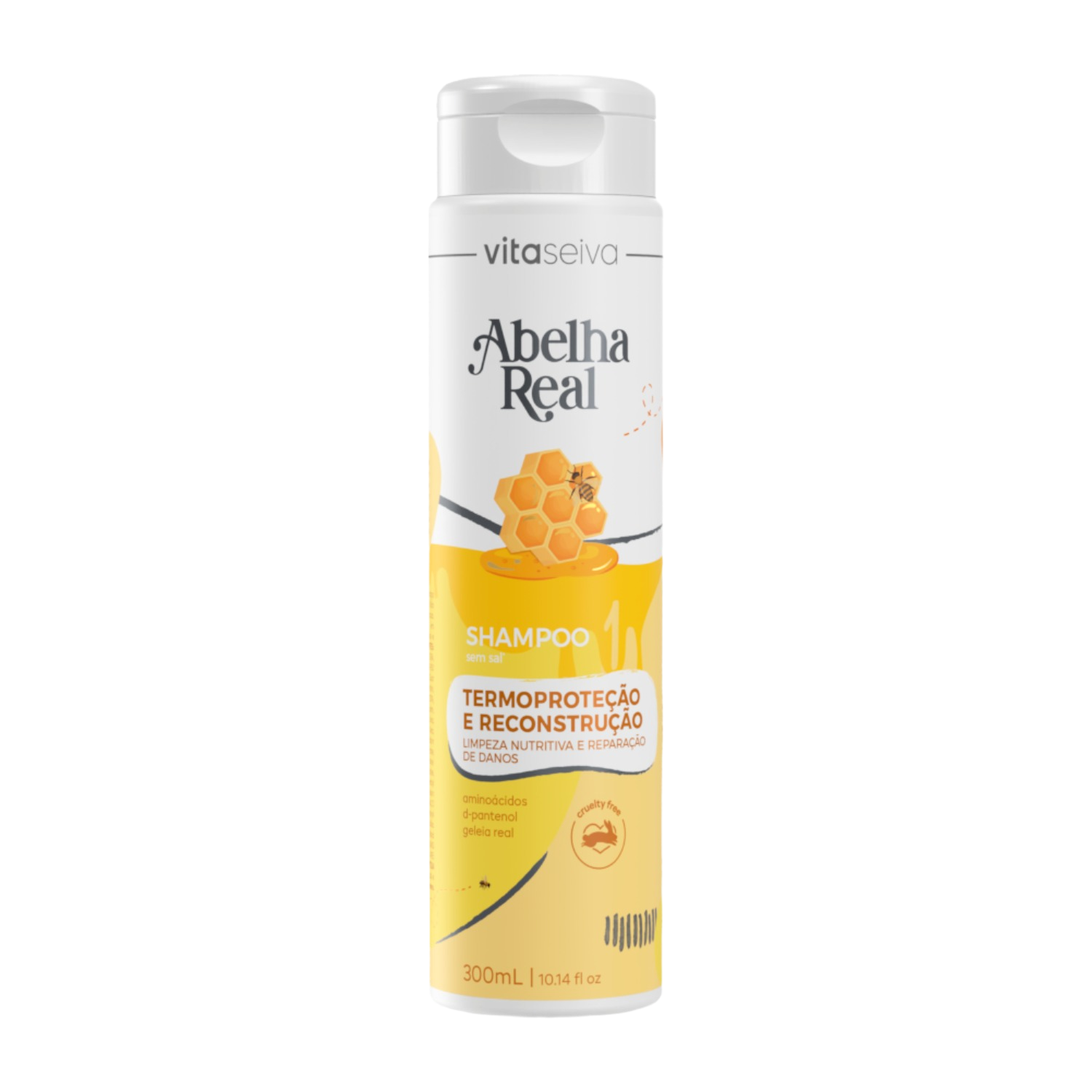 Shampoo Abelha Real Vita Seiva 300ml
