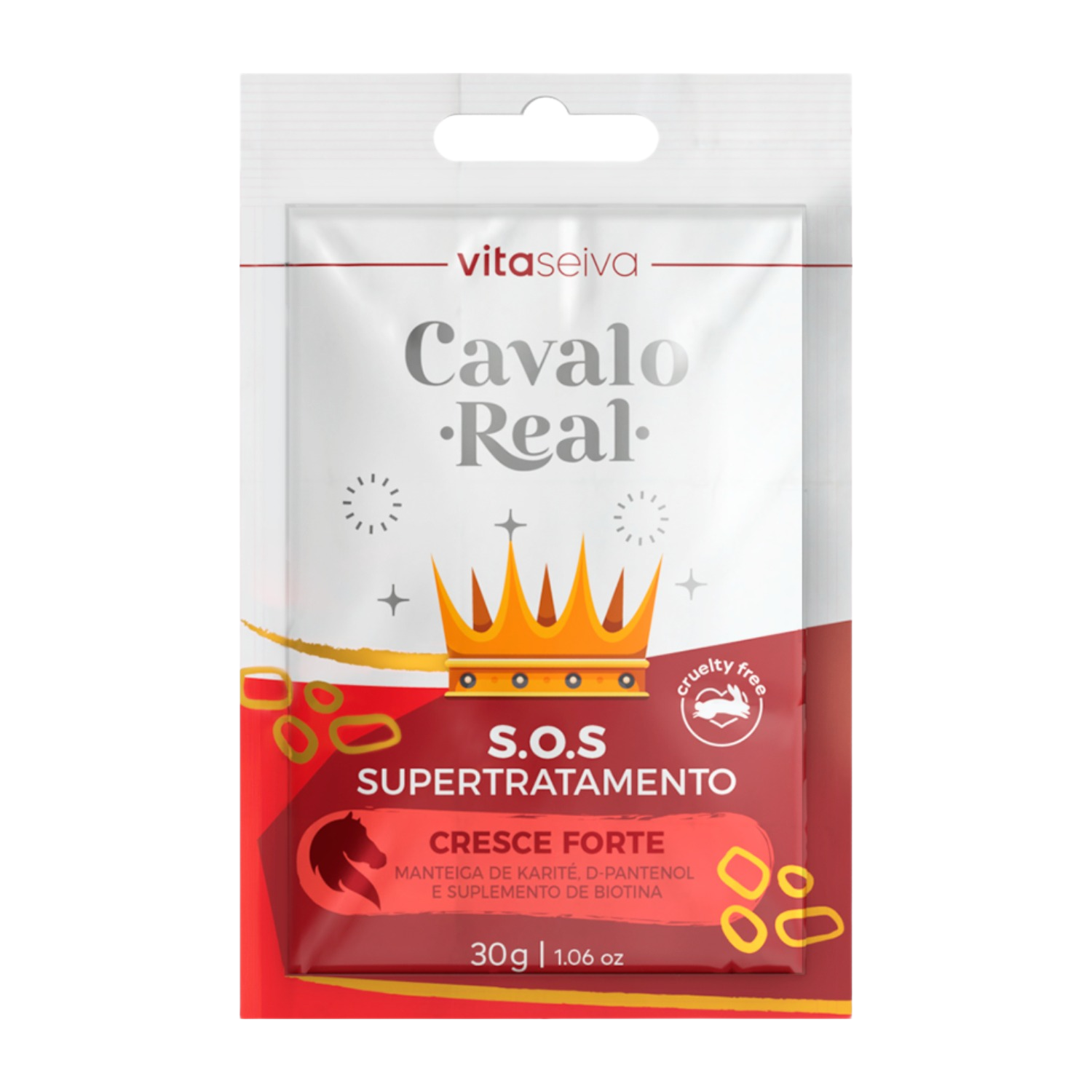 Sachê SOS Cavalo Real Vita Seiva 30g