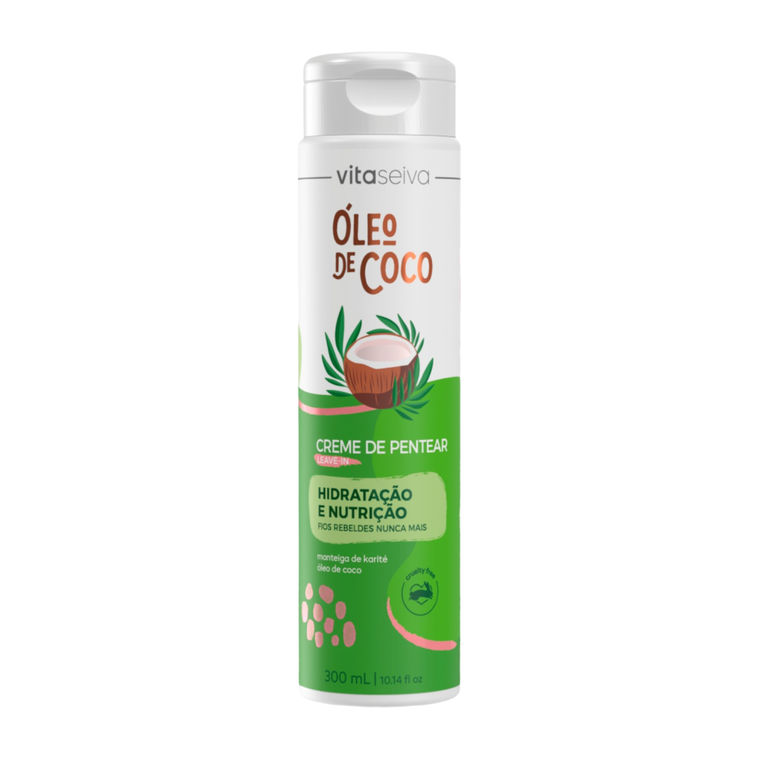 Creme de Pentear Óleo de Coco Vita Seiva 300ml